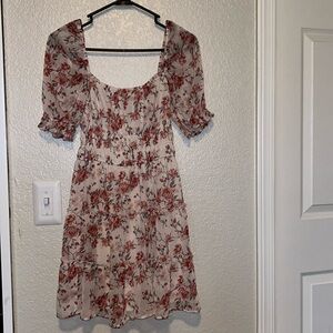 Floral flowy dress